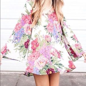Joni flow dress in duchess darling